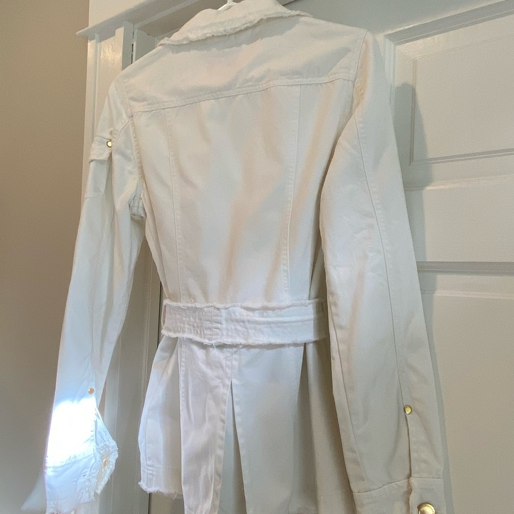 Twill Twenty Two White Jacket In Size S. - image 7